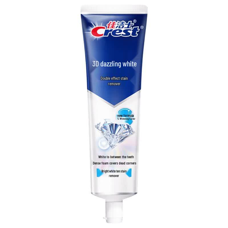 Crest 3D White Dual-Action Fluoride Toothpaste 170g x 2
