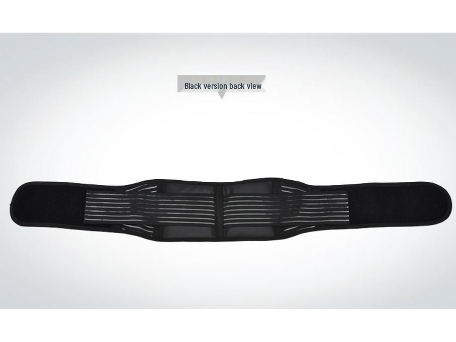 Unisex Medical Grade Lumbar Support Belt for Muscle Strain Relief - Breathable, Year-Round Back Support
