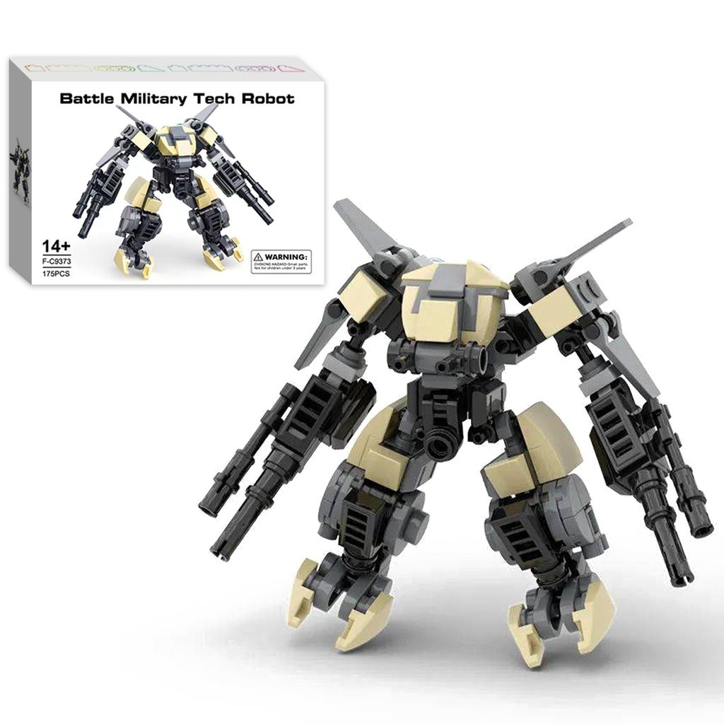 MOC Mobile Suit Girl Female Robot Mecha Girl Model Modular Building Blocks Toys Suit for Christmas/DIY Kids Birthday Gifts