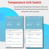 Tuya Zigbee Smart Temperature Humidity Sensor Real-Time Remote Mornitoring Hygrometer Smart Home Automation Works With Gateway