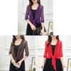 Summer Girls Lace Mesh Short Cardigan With Tie Closure For Casual Wear