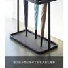 Yamazaki Frame Umbrella Stand, Holds 32 Umbrellas, Black, Approx. W43.5 X D22.5 X H42.5cm, Slim, Large Capacity, Suitable for Entryways, Product Code:
