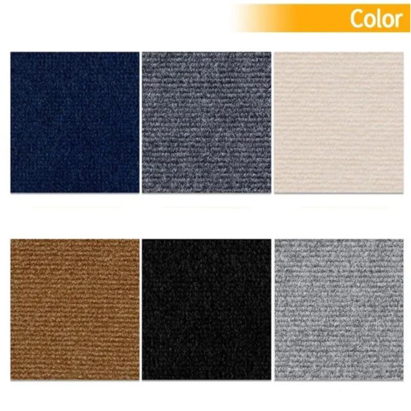 30x30cm Self-Adhesive Carpet Modern Carpet Stitching Color Living Room Carpet Self Adhesive Ground Mat Decor Office Rug 10-40PCS