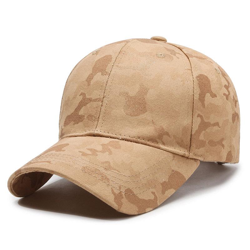 Unisex Camouflage Baseball Cap Outdoor Sun Hat for Men & Women Adjustable Leisure Sports Cap Female Snapback