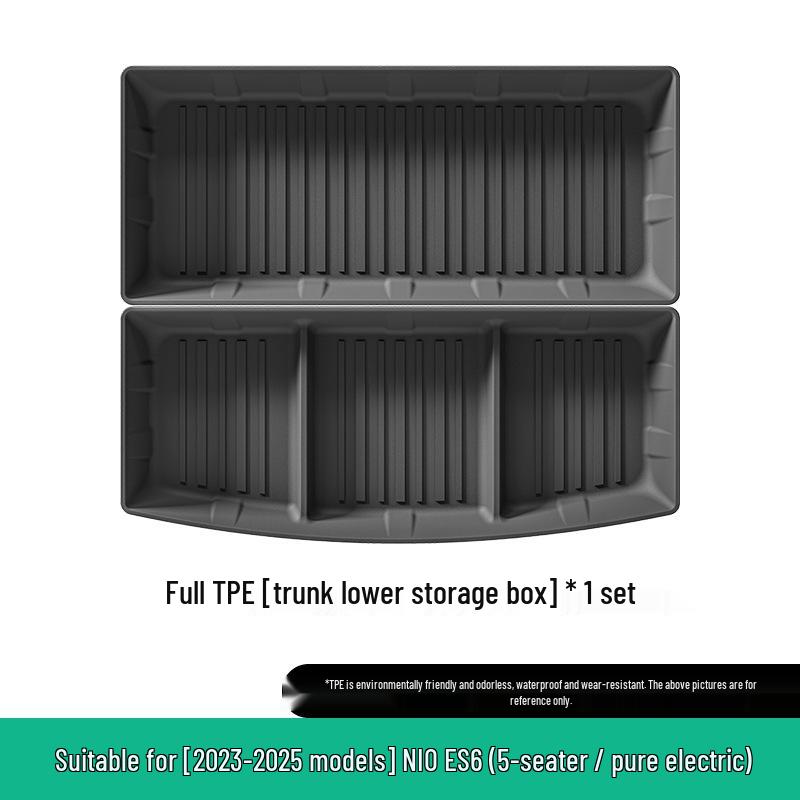 Weilai ES6/EC6 Car Mats: TPE Mats for 2023-2025 Models, Including Trunk Mats