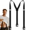 Suspensórios Pesados para Homens Costas em Y Suspensórios Escondidos Ajustáveis Moda Casual Suspensórios Suspensórios de Calça Costas em Y Cinto Invisível