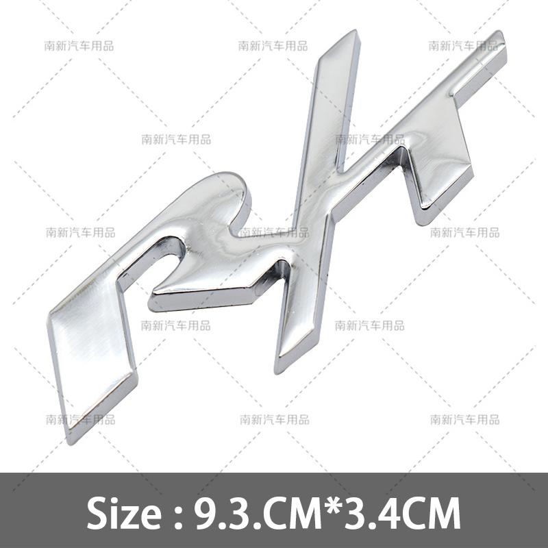 Metal RT Badge R/T Car Stickers Grill Emblem Rear Trunk Decal for Challenger Caliber Caravan Charger Magnum Avenger Accessories