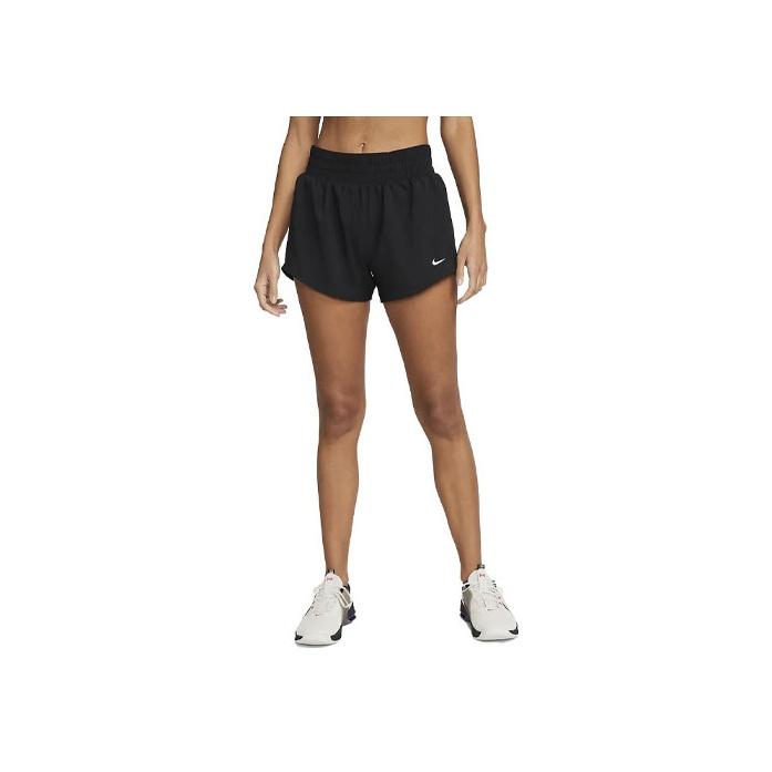 

Nike Solid Color Elastic Waist Straight Regular Shorts Women shorts Black DX6010-010 XL