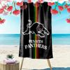 True Penrith Panthers Print Beach Towel, Large Soft Quick Dry Towel for Beach Camping Swimming