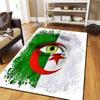 Algeria National Football Team Carpet Rug for Living Room Bedroom Home Sofa Decoration,Kids play Non-slip Floor Mat