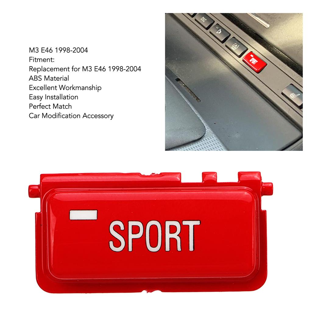 Vehicle Sport Mode Car Modification Accessory Replacement for M3 E46 1998‑2004