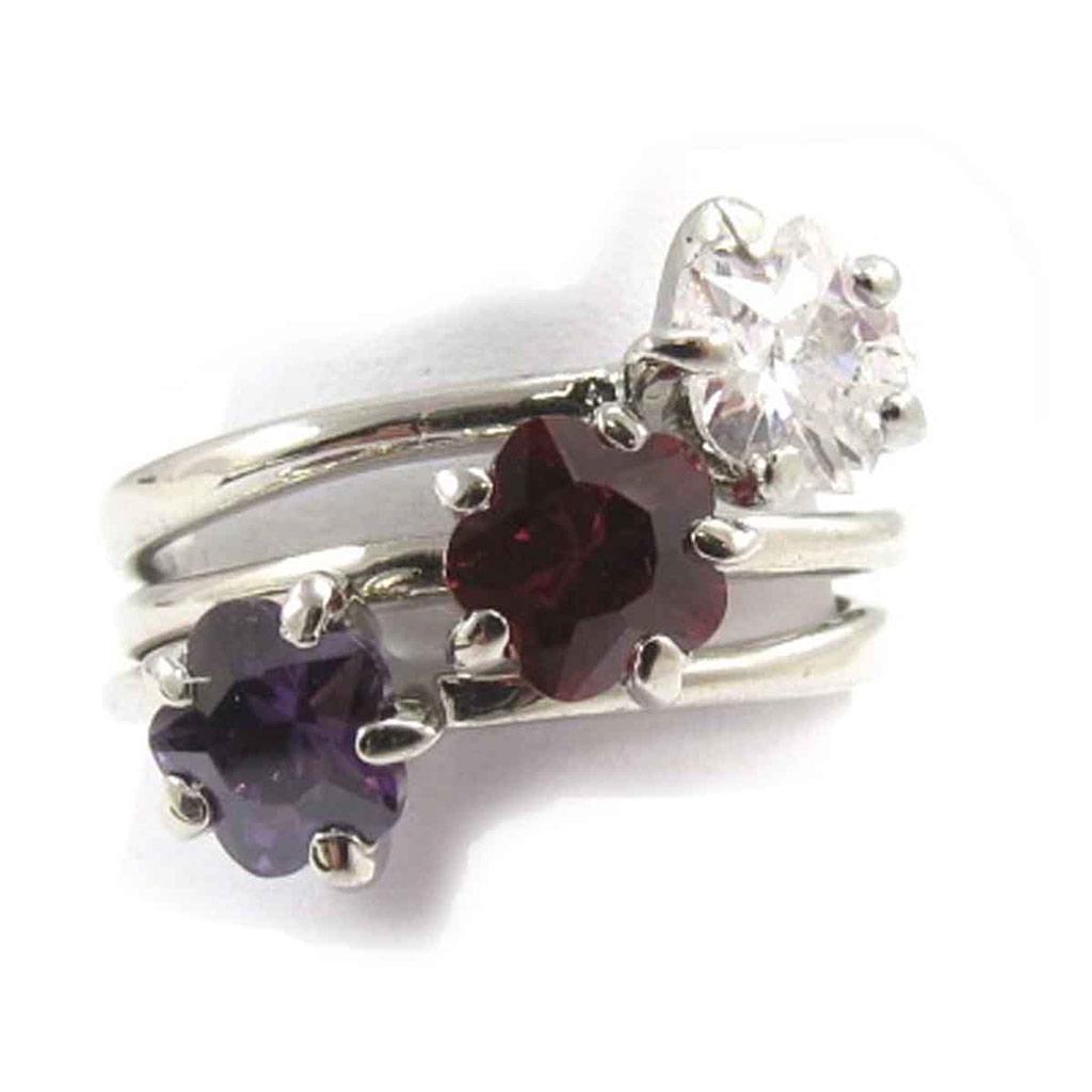 Plural Ring 'Flora' (3 Rings)
