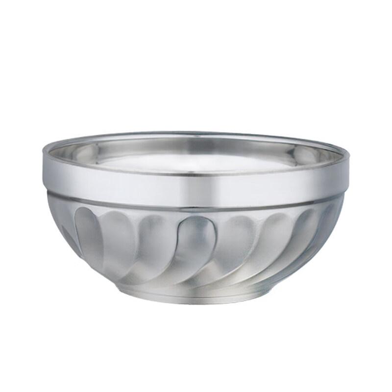

Commercial Double-Layer Stainless Steel Soup Bowl