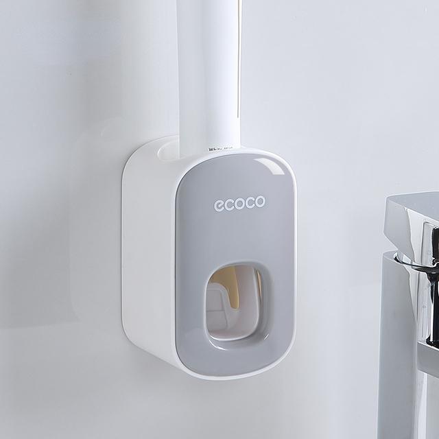 Kjøp 1Pcs Automatic Toothpaste Dispenser Wall Mount Bathroom Bathroom ...