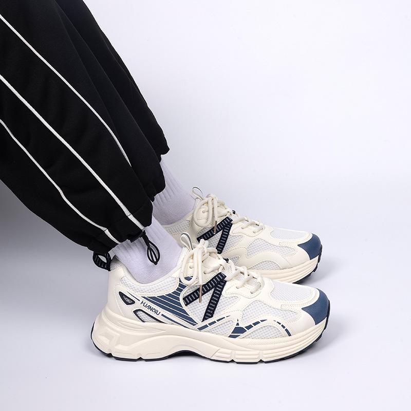 Global Platform Dad Shoes Men's ZHQ5701 New Men's Shoes Trendy Versatile Men's Mesh Casual Sports Shoes