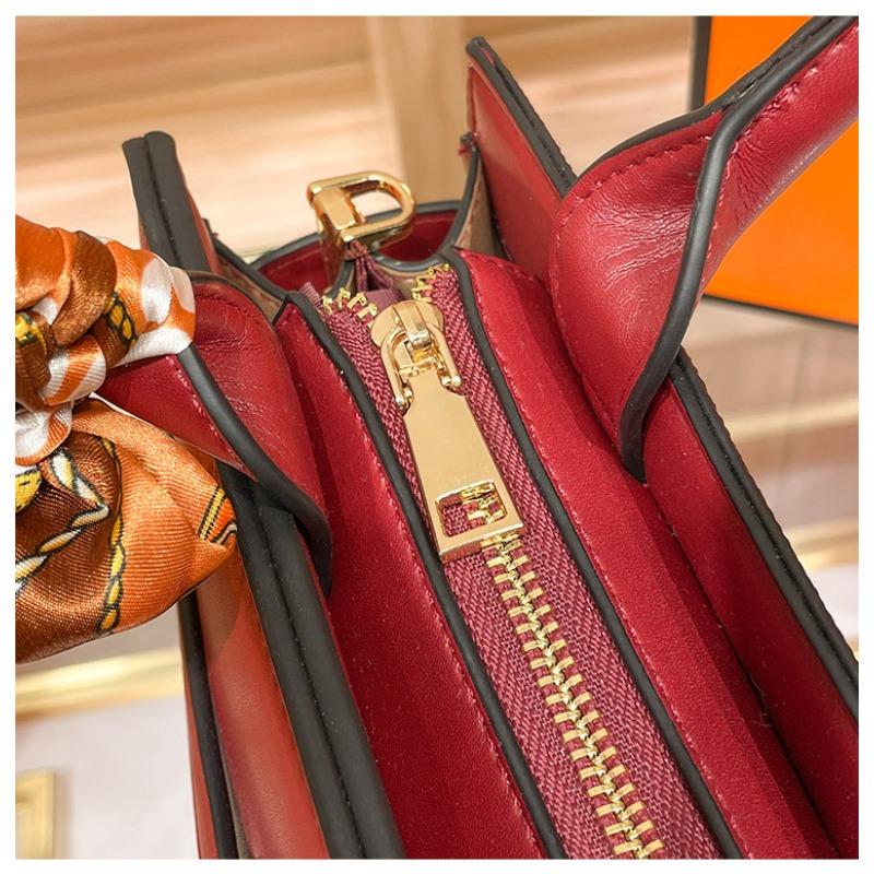 WDPOLO красная гофрированная свадебная сумка — фото 9