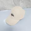 Solid Color Heart Embroidered Baseball Hat Breathable Visor Cap Parent-child Cap  For Women Kids