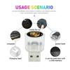 For Porsche Car Mini USB LED Auto PC Computer Portable Light Plug Play Boxster Cayenne Panamera Macan Cayman 911 918 996