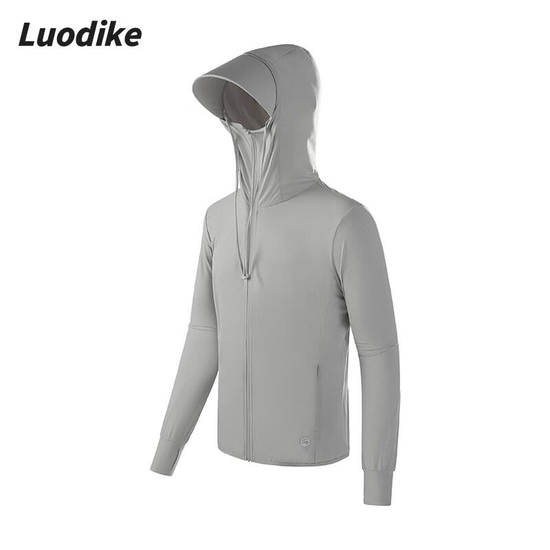 Luodik Men s Couple Style Hooded Sun Protection Jacket L4V1FS1203 XL