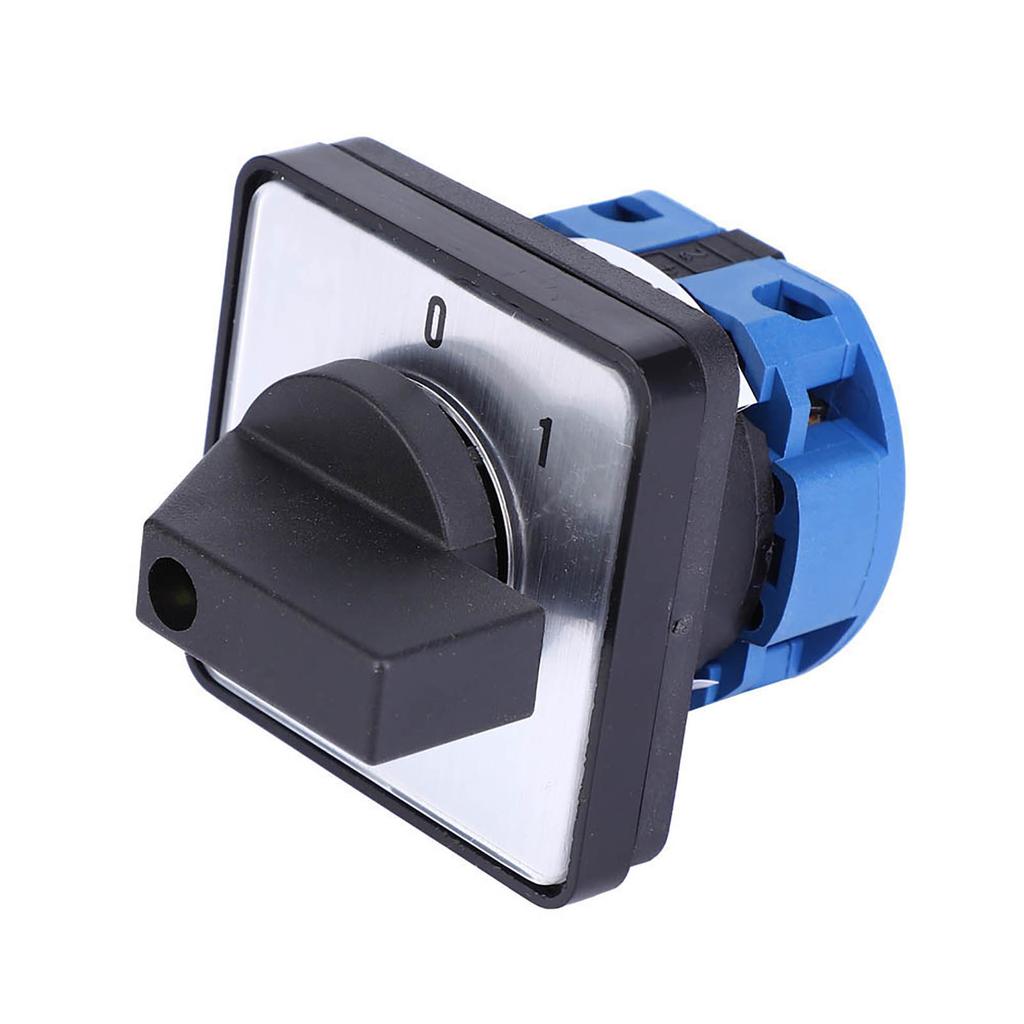 AC 660V 20A 2‑Position 4 Terminals Locking Type Changeover Selector Control Switch