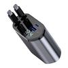 4 In 1 100W PD Car Charger Quick Charger With 2 Retractable Cables Type C Fast Car Charger Voltmeter Power For IPhone