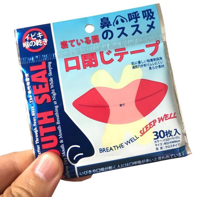 30/150Pcs Anti Snoring Mouth Tape Sleep Strip Less Mouth Breathing Instant Snoring Relief for Better Nose Breathing