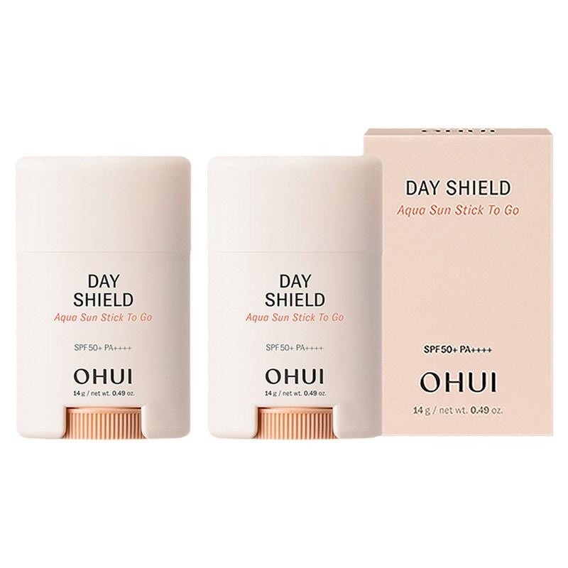 OHUI Aqua Sun Stick To Go Duo Set SPF50+ PA++++, 14g, 2 pcs