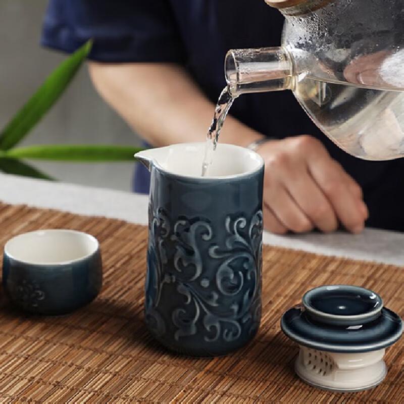 Gantangxuan Auspicious Dragon Ceramic Tea Maker Set