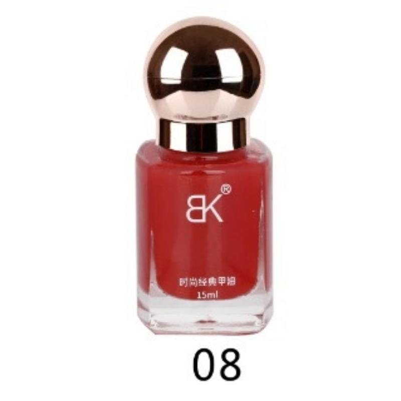 

Цветной лак для ногтей без запекания маслянистый стойкий не отслаивающийся большой объем уход за ногтями нюдовый цвет квадратный флакон 15 мл