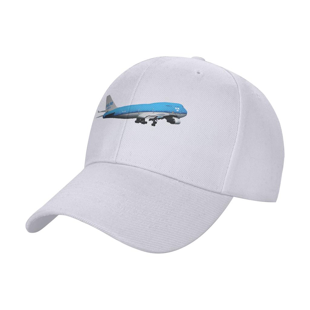 Cappellino da Baseball alla Moda KLM Queen of the Skies con Visiera Curva per il Pendolarismo
