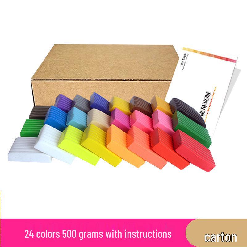 

Soft Clay DIY Handmade Multi-Color Polymer Clay Eraser Toy