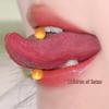 Satan's Child: Stylish & Comfy Tongue Ring - Hot & Flashy Ins Style
