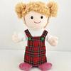 Profession Puppet Cartoon Professional Series Plush Toy Job Doctor Teacher Worker Famer Police Cosplay Kindgarten Role Play Gift