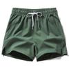 Herren Dreiteilige Hose für Sommerlaufen, Fitness und Sport, Home Casual Super Shorts