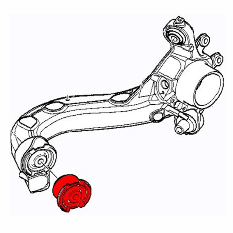 80A Polyurethane Rear Trailing Arm Bushings for BMW E46 E36 X3 E83, Replace for 33326770817,33322228153,33326770786,33321137806