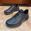 Men's Casual Shoes Genuine Leather Cow Leather Comfortable Breathable Slip-On Loafers Classic Slip On Sneakers