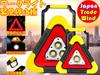 TradeWind Triangular Stop Board Triangular Display Board Reflector LED USB