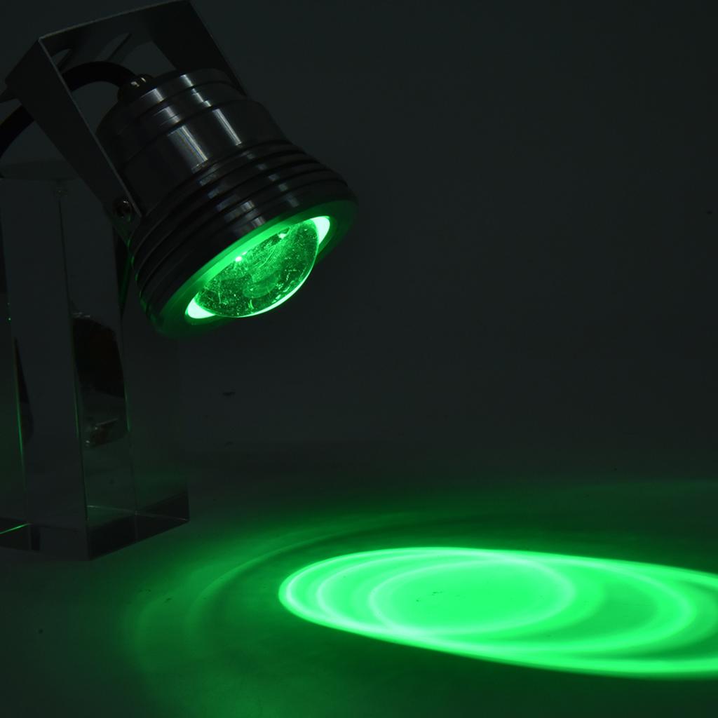 12V 10W RGB Aquarium LED   Lamp for Fish   Pool Garden Underwater Black