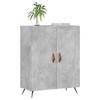 VidaXL Buffet Concrete Grey 69.5x34x90 Cm Engineered Wood 827696