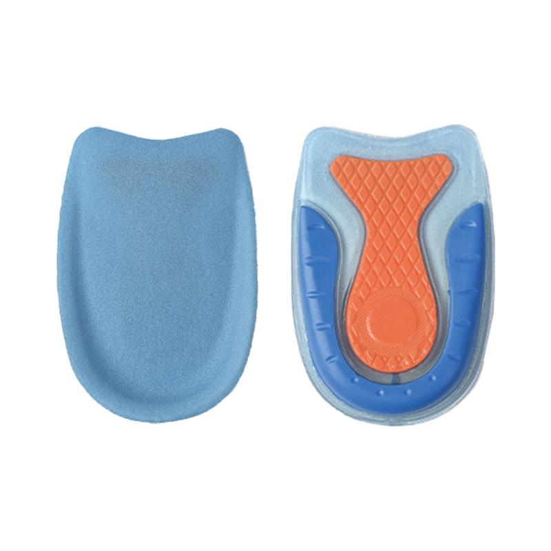 

Unisex Invisible Height-Boosting Gel Heel Pads – Shock-Absorbing, Anti-Fatigue Sports Inserts for Long Standing & Running. L (40-45)