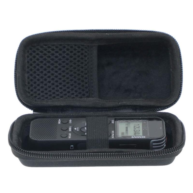 Portables EVA Hard Carrying Case Protective Storage Bag for ICD-PX470 PX370 TX650 UX570 Recorders, Case Only