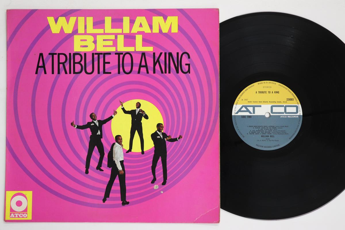 LP Record WILLIAM BELL  A Tribute To A King 228003 ATCO UK SoulFunk Used