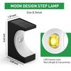 Solar Led Stair Light Outdoor Lamps For Yard Step Lights Powered Pathway Deck Decor Lamp Yard Resistance Decorative Garden Night