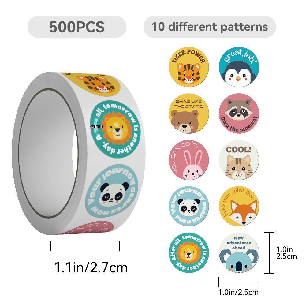 

500 листов/рулон декоративных наклеек с точками для герметизации и поделок