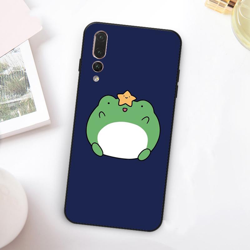 

Милая смешная лягушка для Huawei Nova Y60 Y70 Y90 Y72 Y73 Y61 Y91 7i 8i 11i 12i 12s 9 10 SE P20 P30 P40 Lite Чехол Huawei Nova Y61