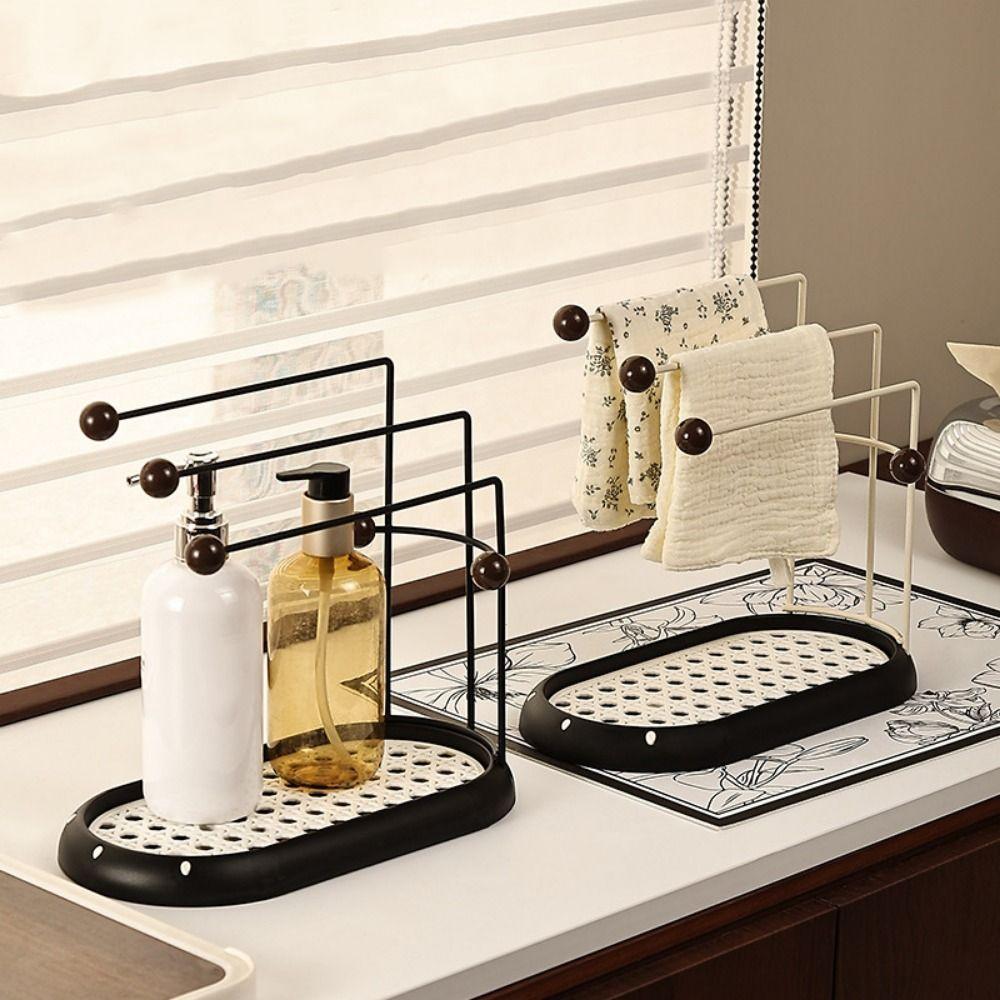 Multi-Layered Dish Rag Holder Household Necklace Display Stand Kitchen Rag Rack  Desktop Display