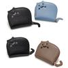 Cute Cat Coin Purse PU Leather Zipper Wallet Mini Card Holder Portable Change Purse Cash Key Storage Pouch for Women Girls
