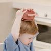 Atti Rabbit Baby Bunny Silicone Suction Bowl Dry Rose Toddler Tableware Self Feeding Container