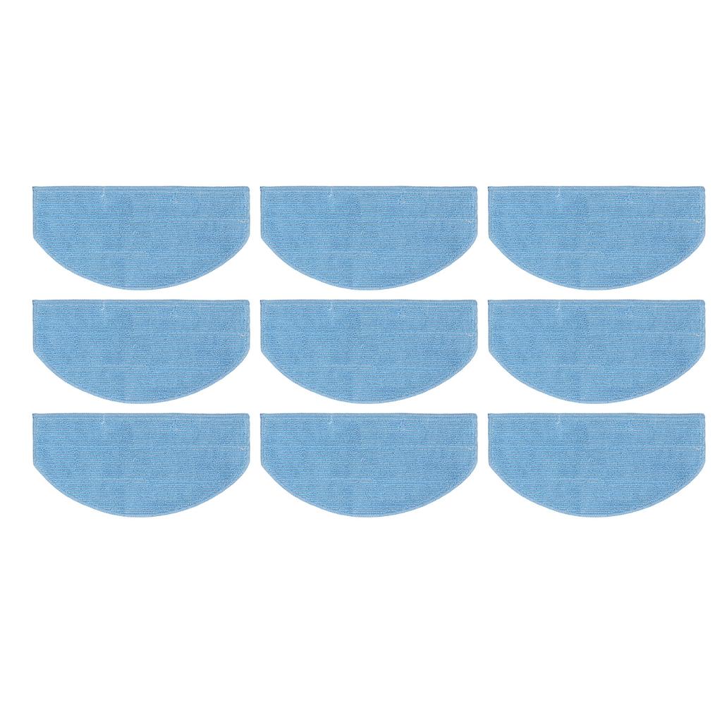 10PCS Robot Vacuum Cleaner Mop Wipes Ultra Fine Fiber Cloth Mopping Pad Replacement Accessories for Tikom G8000 G8000