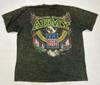 7.62 Designs Koszulka z grafiką Żołnierze amerykańscy Armii USA Męska XL Czarny Acid Wash